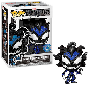 Mayhem #676 – Marvel Venom Funko Pop! [April Parker] [PIAB Exclusive]