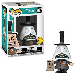 Mayor #807 – Nightmare Before Christmas Funko Pop! [Chase Version] [Minor Box Damage]