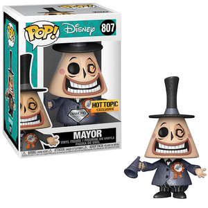 Mayor #807 - The Nightmare Before Christmas Funko Pop! [Diamond Hot Topic Exclusive]