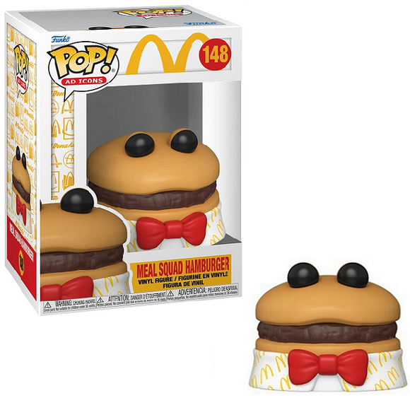 Funko Pop! Ad Icons: McDonald #148 - Meal Squad Hamburger