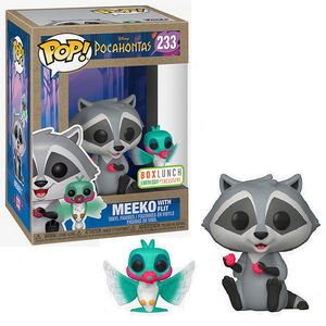 Meeko with Flit #233 - Pocahontas Funko Pop! [BoxLunch Earth Day Exclusive]