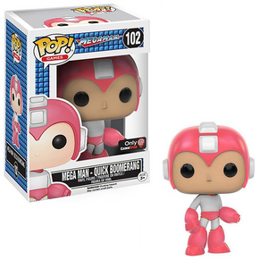 Mega Man - Quick Boomerang #102 - Mega Man Funko Pop! Games [Game Stop Exclusive]