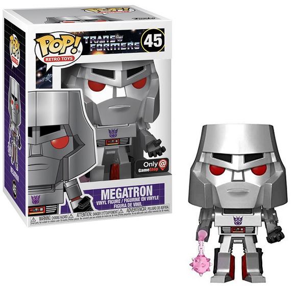 Megatron #45 – Transformers Funko Pop! Retro Toys [GameStop Exclusive]