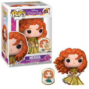 Merida  #324 - Ultimate Princess Funko Pop! [With Pin Funko Exclusive]