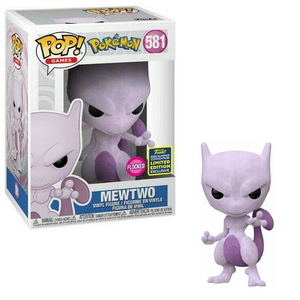 Mewtwo #581 – Pokemon Pop! Games [Flocked 2020 Summer Convention Exclusive] [Box Damage]