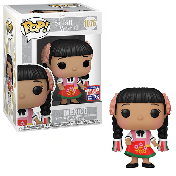 Mexico #1076 - It's A Small World Funko Pop! [2021 Summer Convention Exclusive]