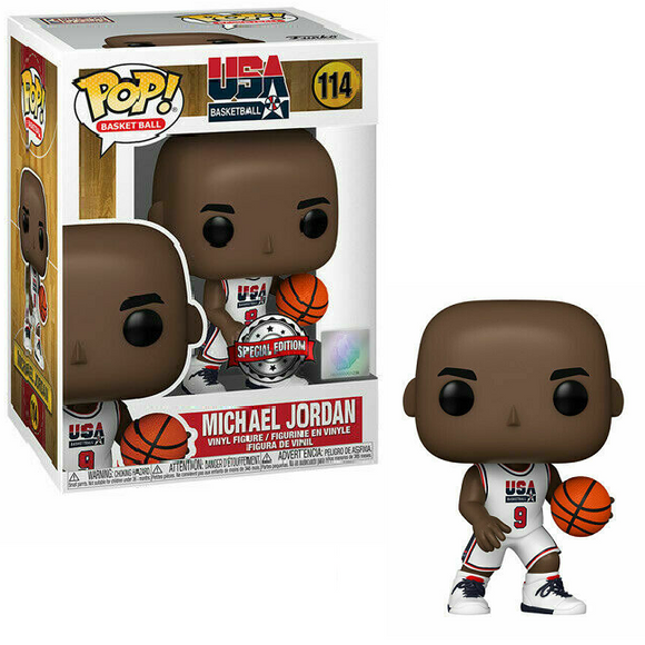 Michael Jordan #114 – USA Basketball Funko Pop! Basketball [Special Edition]