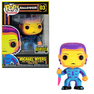 Michael Myers #03 - Halloween Funko Pop! Movies [Black Light EE Exclusive]