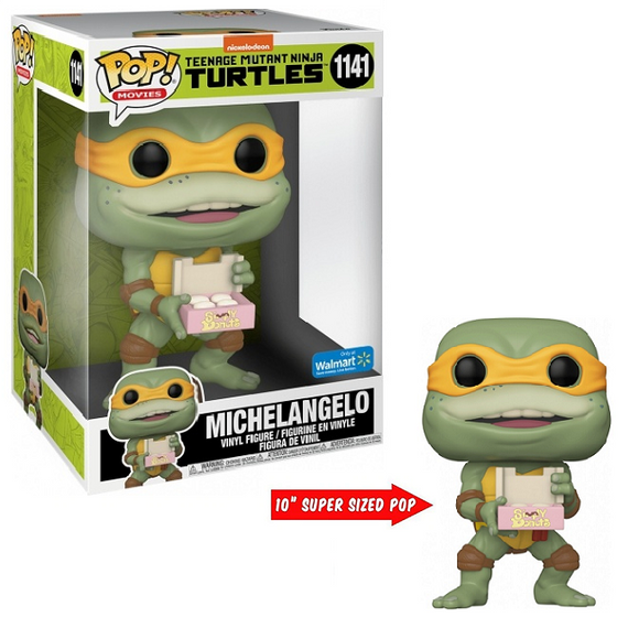 Michelangelo #1141 - Teenage Mutant Ninja Turtles 2 Funko Pop! Movies [10-inch Walmart Exclusive]