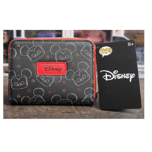 Mickey Head AOP Wallet - Disney Funko Wallet