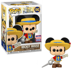 Mickey Mouse #1042 – The Three Musketeers Funko Pop! [2021 Summer Convention Limited Edition]