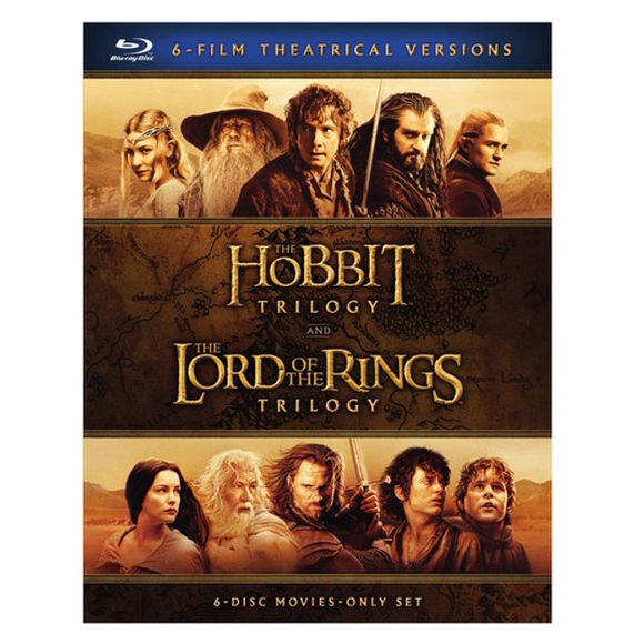 Middle-Earth Theatrical Collection [Blu-ray] [6 Discs] [New & Sealed]