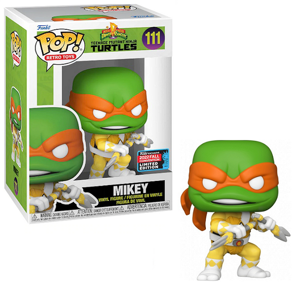 Mikey #111 - Teenage Mutant Ninja Turtles Funko Pop! Retro Toys [2022 Fall Convention Limited Edition]