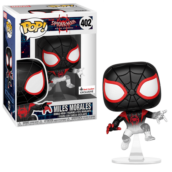 Miles Morales #402 - Spider-Man Into The Spider-Verse Funko Pop! [Foot Locker Exclusive]