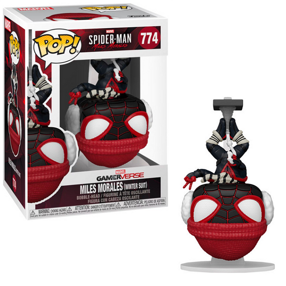 Miles Morales #774 - Spider-Man Miles Morales Gamerverse Funko Pop! [Winter Suit]