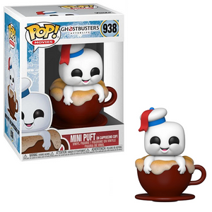 Mini Puft in Cappuccino Cup #938 - Ghostbusters Afterlife Funko Pop! Movies