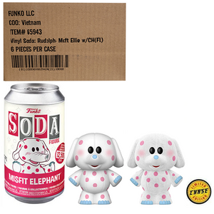 Misfit Elephant - Rudolph the Red-Nosed Reindeer Funko Soda [Factory Sealed Case (6) w/Chase]