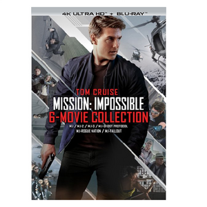 Mission Impossible - 6 Movie Collection [4K Ultra HD Blu-ray/Blu-ray] [No Digital Copy]