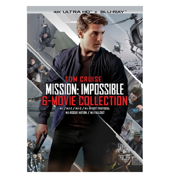 Mission Impossible - 6 Movie Collection [4K Ultra HD Blu-ray/Blu-ray] [No Digital Copy]