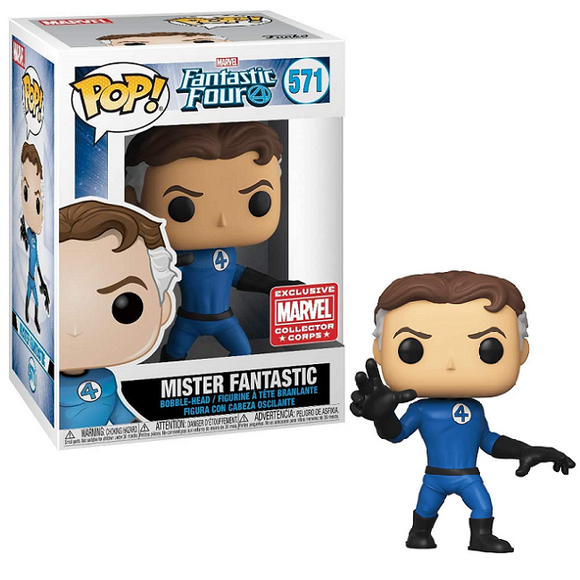 Mister Fantastic #571 – Fantastic Four Funko Pop! [Marvel Collector Corps Exclusive]