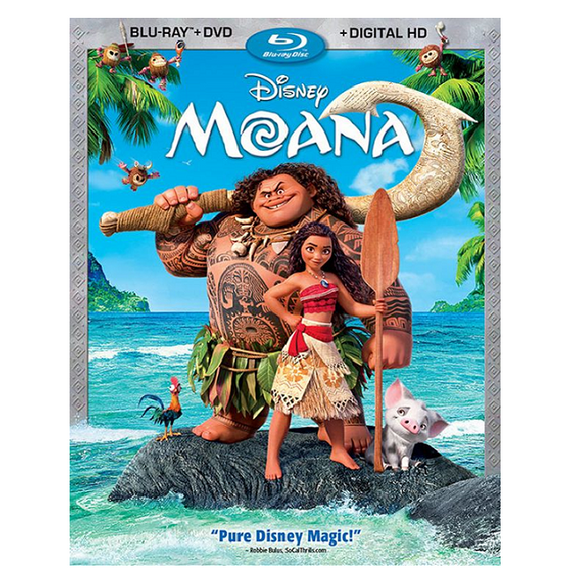 Moana [Blu-ray/DVD] [2016] [No Digital Copy]