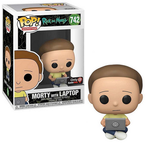 Morty with Laptop #742 - Rick and Morty Funko Pop! Animation [GameStop Exclusive]