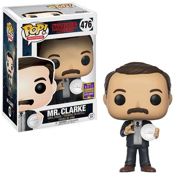 Mr Clarke #476 - Stranger Things Funko Pop! TV [2017 Summer Convention Exclusive]