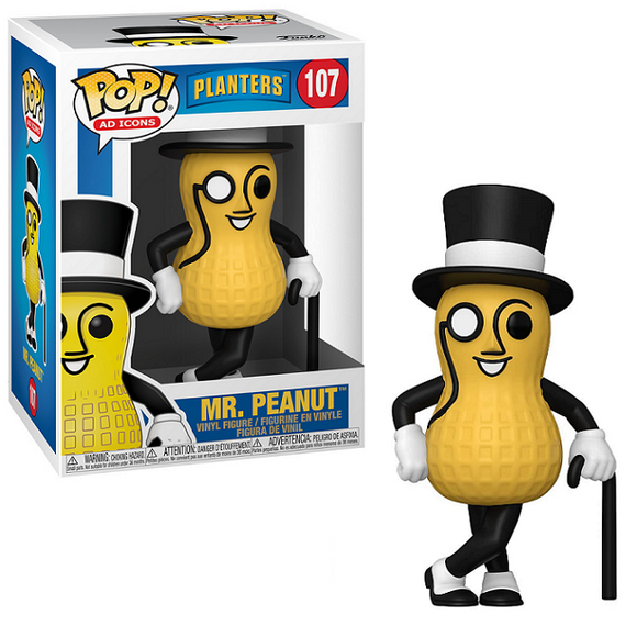 Mr Peanut #107 - Planters Funko Pop! Ad Icons