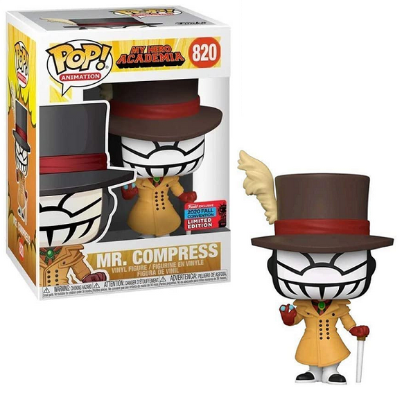 Mr Compress #820 - My Hero Academia Funko Pop! Animation [2020 Fall Convention Exclusive]