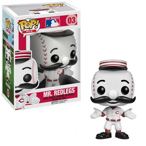 Mr. Redlegs #03  - MBL Mascots Pop! MBL [White Uniform]