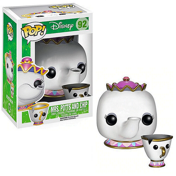 Mrs Potts And Chip #92 - Beauty and the Beast Funko Pop!