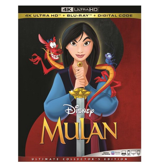 Mulan [4K Ultra HD Blu-ray/Blu-ray] [1998]