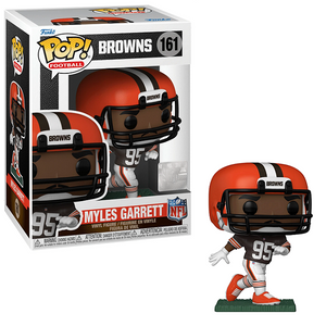 Myles Garrett #161 – Browns Funko Pop! Football [Home Uniform]