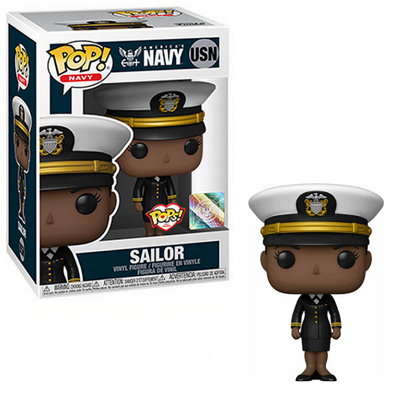 Navy Sailor Female #USN - Military Funko Pop! Navy [African American Dress Uniform]