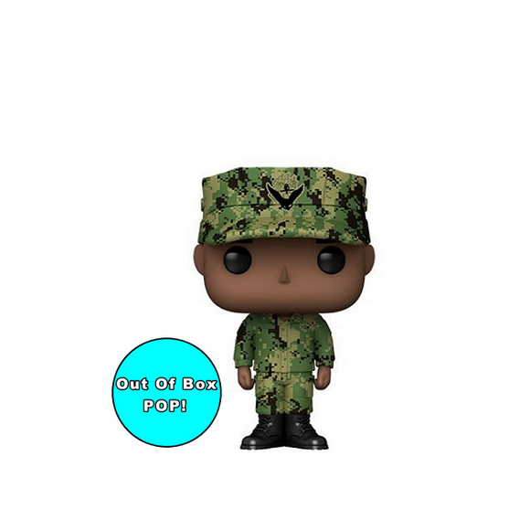 Navy Sailor Male #USN - Military Funko Pop! Navy [African American Cammo] [OOB]