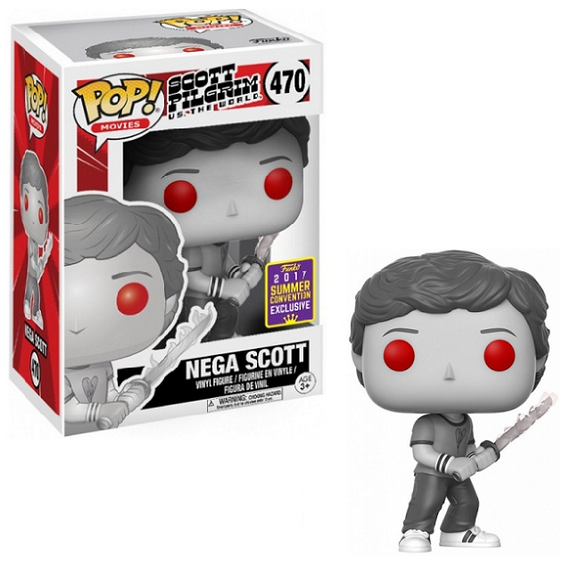 Nega Scott #470 - Scott Pilgrim Funko Pop! Movies [2017 Summer Convention Exclusive]