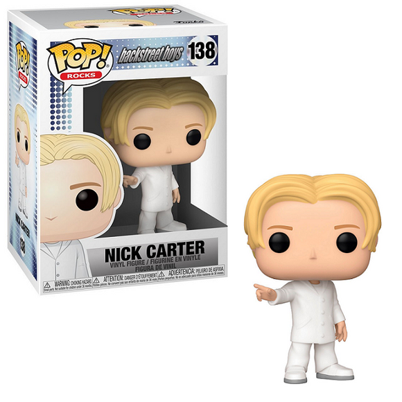 Nick Carter #138 - Backstreet Boys Funko Pop! Rocks