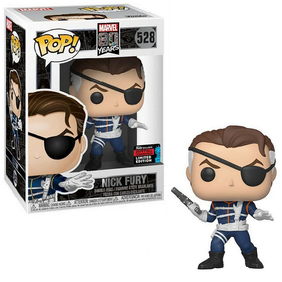 Nick Fury #528 - Marvel 80th Funko Pop! [2019 Fall Convention Exclusive]
