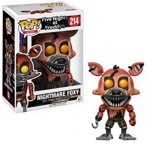 Nightmare Foxy #214 - Five Nights at Freddys Funko Pop! Games