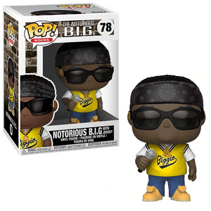 Notorious BIG With Jersey #78 - Notorious BIG Funko Pop! Rocks