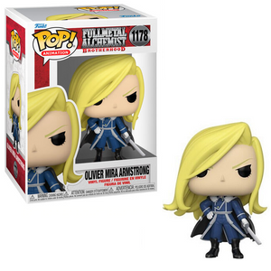 Olivier Mira Armstrong #1178 - Fullmetal Alchemist Brotherhood Funko Pop! Animation