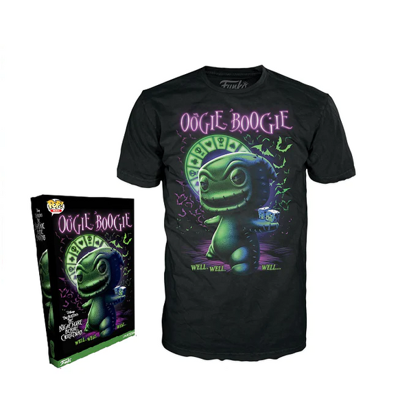 Oogie Boogie - Nightmare Before Christmas Boxed Funko Pop! Tee [Size-XL]