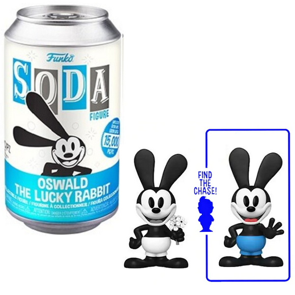 Oswald the Lucky Rabbit – Disney Funko Soda [With Chance Of Chase]