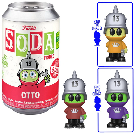 Otto - Fantastik Plastik Funko Soda Figure [2022 Summer Convention Limited Edition] [With Chance Of Chase]