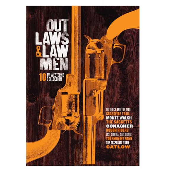 Outlaws & Lawmen 10 TV Westerns Collection [DVD]