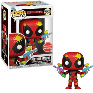 Paintball Deadpool #930 - Deadpool Funko Pop! [GameStop Exclusive]