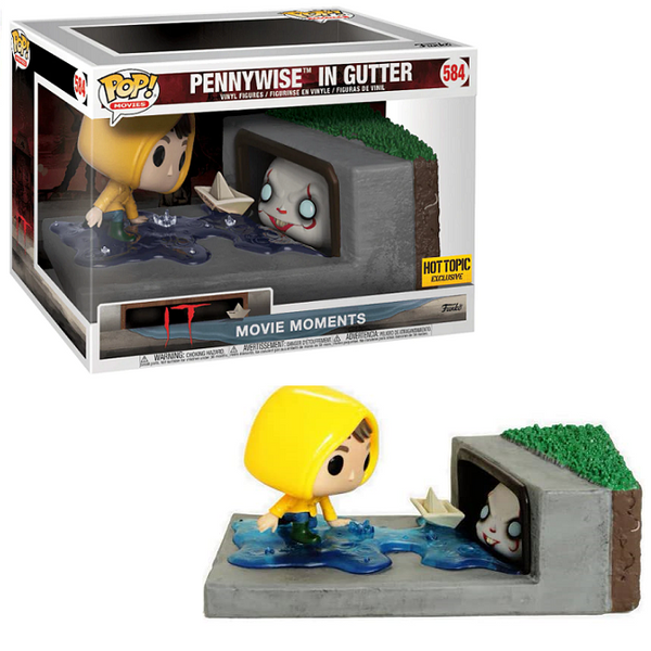 FunKo It (2017) Pennywise in Gutter Movie Moments Pop! Vinyl Collectible  Toy for sale online