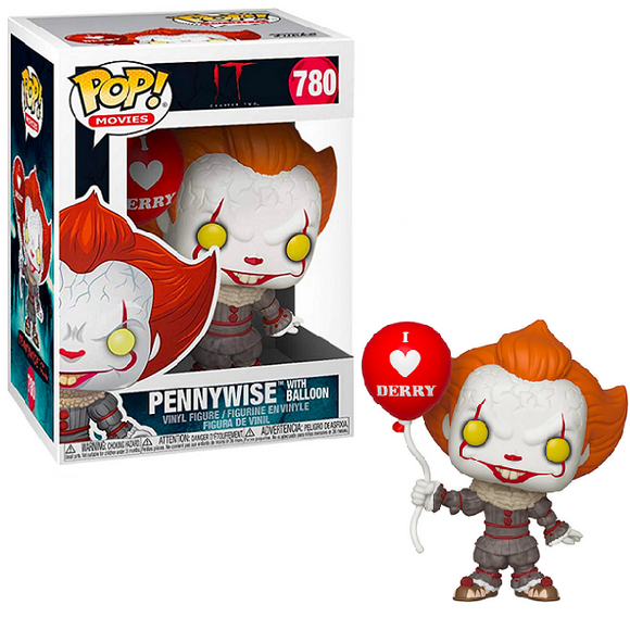 Pennywise with Balloon #780 - IT 2 Funko Pop! Movies