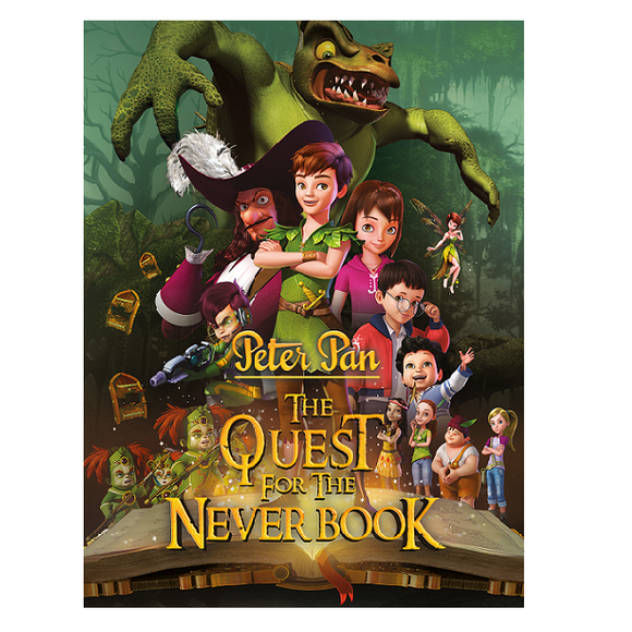 Peter Pan The Quest for the Never Book [Blu-ray] [2018] [New & Sealed]
