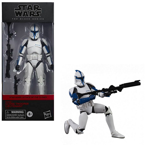 Phase I Clone Trooper Lieutenant - Star Wars Black Series 6-Inch [Wal ...